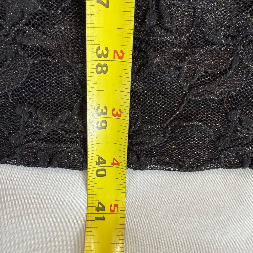 Coldwater Creek Black Lace Sheath Dress Women's 6 Wedding Guest Formal Elegant - Picture 8 of 12